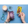IXIGER Tarot Cards Deck with Guidebook,78 Classic Tarot Cards Deck Standard Size 4.75" x 2.76",Riginal Tarot Card Decks for Beginners and Expert,Future Telling Cards Game. (Purple Starry)