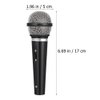 LOGOFUN 3 Pcs Toy Microphone for Kids Plastic Microphone Prop Fake Pretend Mics for Karaoke Fun Costume Prop
