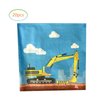 Construction Birthday Party Supplies for Boys Kids, 20 Plates and 20 Napkins, for Excavator Themed Birthday Party Decorations Set