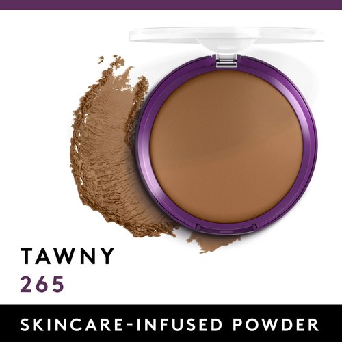 COVERGIRL Simply Ageless Instant Wrinkle Blurring Pressed Powder, Tawny, 0.39 Oz.