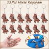 Winrayk 110Pcs Horse Birthday Party Favors Supplies Non-Woven Gift Bags Horse Figurine Make Your Own Stickers Horse Gifts Toys Kids Western Cowboy Cowgirl Animal Horse Birthday Party Supplies Decor