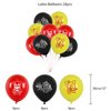 Freddy's Birthday Party Decorations, 5 Nights Decorations include Banner,Cake Toppers, Balloons for Kids Baby Shower Birthday Party Supplies (Black)