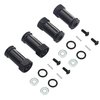Vgoohobby Aluminum 12mm Wheel Hex Hub Adapters 25mm/30mm Extension Longer Combiner Compatible with Traxxas Slash 4x4 HQ 727 1/10 RC Car (25mm)