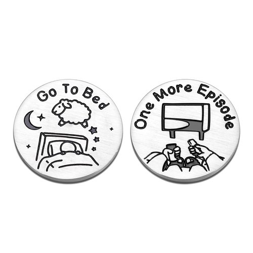 Funny Gifts Gag Gifts Decision Coin Double-Sided Birthday Gifts for Men Birthday Gifts for Women Stocking Stuffers for Wife Girlfriend Husband Boyfriend Christmas Gifts for Women Men Teens
