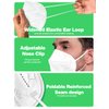 Boncare KN95 Face Mask 30 PCs, 5-Layer Black Face Mask for Men & Women Filter Efficiency≥ 95%, Breathable and Comfortable, Black