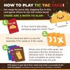 Slapburger Tic Tac Taco - Fun Family Game Night - Funny Card Games for Kids, Indoor Pastime for Parents, Siblings, Friends, and Preteens, Great Party for Groups and Gatherings - Ages 6+, 3-6 Players
