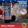 Star Spangled Hammered Spit Bud Portable Spittoon with Can Opener: The Ultimate Spill-Proof Spitter by Spitbud