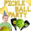 49 Pieces Pickleball Party Decorations Pickleball Balloon Arch Birthday Party Supplies Pickleball Racket Balloons Latex Balloons for Pickleball Theme Birthday Party Sports Baby Shower Party (Gold)
