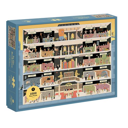Princeton Architectural Press In the Bookstore: 1000 Piece Puzzle