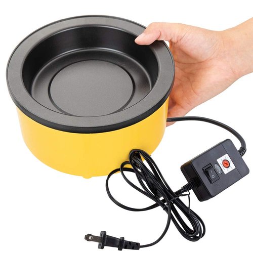 Glue Pot, Hot Glue Pot, Hot Glue Melting Pot,250W Professional Craft Fusion Keratin Glue Pot for ...