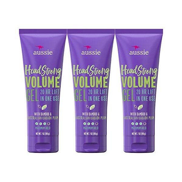 Aussie Hair Gel 7 fl oz, Triple Pack