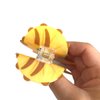 Novelty Yellow Triceratops Dinosaur Hair Clip,Acrylic Claw Clips,Hair Clips for Women