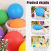 Shindel 6PCS Playground Ball with Air Pump, 5inch Inflatable Dodge Ball Colorful Handball Rubber Kickball No Sting Balls for Kids Ball Games Gym Camps Yoga Exercises Indoor Outdoor