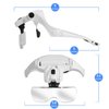 Headband Magnifier With LED Light Bracket & Headband are Interchangeable 5 Replaceable Lenses: 1.0X, 1.5X, 2.0X, 2.5X, 3.5X for Reading, Jewelry Loupe, Watch Electronic Repair