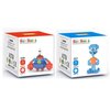 Yummy Baby Products Micro Mini Building Blocks Anime Character Collectable Set, Ages +14, Toys Gifts for Kids and Adults (2 Pack) (Snail/Plankton) (Set 4)