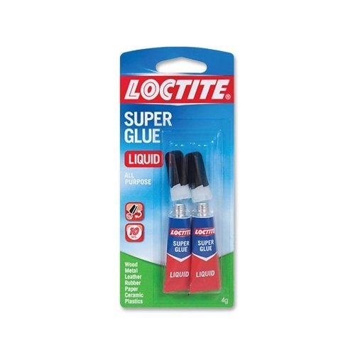 Loctite All-Purpose Liquid Super Glue - 0.07 fl oz - 2/Pack - Clear