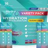 NatureWorks HydroMATE Electrolytes Powder No Sugar Keto Party Favors Sugar Free Hydration Packets Sticks with Vitamin C Variety Pack 16 Sticks