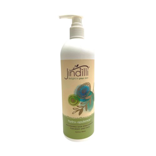 Jindilli Hydra-Opulence Macadamia Body Lotion for Women and Men, All-Natural, Cruelty-Free Moisturizer with Aloe Vera. Ideal for Sensitive Skin, Eczema, Rosacea, Sunburn, Massages. (16.9 fl oz)