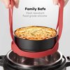 Goldlion Silicone Sling Lifter Accessories Compatible with Instant Pot 6 Qt and 8 Qt, Ninja Foodi 5 Qt / 6.5 Qt / 8 Qt and Other Brand Pressure Cookers, Red