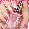 Beetles 1Pcs 15ml Pink Rose Pearl Nail Polish-Fast Drying & Long Lasting Nail Polish Romantic Reverie Nail Lacquer Shimmer Art Effect for Nail Salon-Quality Results