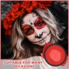 Red Face Body Paint Pro Water Based Face Paint Washable for Adults and Kids,Halloween SFX Cosplay Clown Zombie Vampire Skeleton Stage Makeup-Red