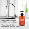 ORANGE HOUSE Natural Liquid Hand Soap with Food-Grade Orange Oil, Cruelty-free, Soft and Moisturizing, 12 Fl Oz