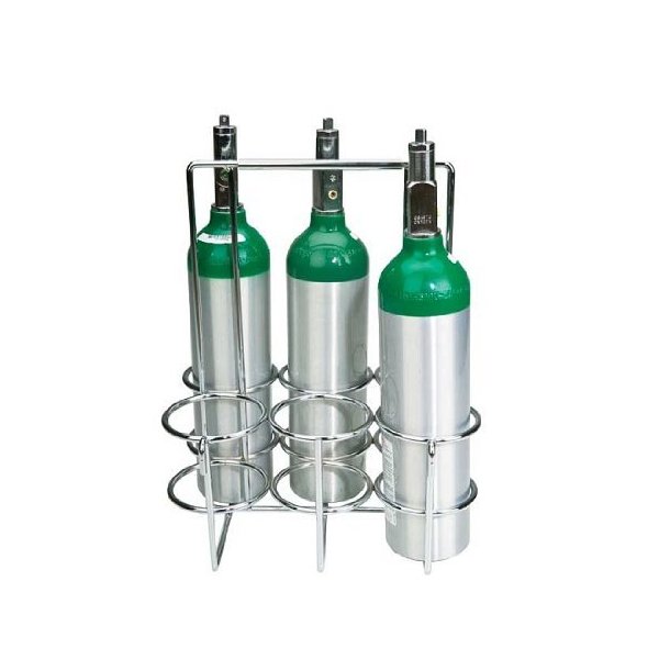 Oxygen Tank Carrier - Holds 6 M6 Cylinders (NOT for USE with E Size Tanks)