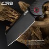 CJRB CUTLERY Folding Knife Crag (J1904) AR-RPM9 Powder Steel Black PVD Blade Carbon Fiber Handle Pocket Knife EDC Knife