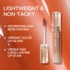 INTO YOU Lip Stain Long Lasting, Lip Gloss, Lip Tint, Lip Plumper Gloss, Glitter Lip Gloss, Liquid Lipstick, Vivid Color, Smudge-Proof, Lightweight, Naturally Moisturizing, Lip Oil For Dry Lips (G07)