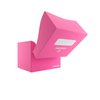 Gamegenic Side Holder 100+ XL Casual Deck Box | Double-Sleeved Card Storage with Flex Card Divider | Premium Card Protector | Cobra Neck Technology | Holds up to 100 Cards | Pink Color | Made