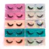 Ellazzle 20 Pairs False Eyelashes Natural, Wholesale 5D Fuffy Volume Lashes, Faux Mink Eyelash Bulk with Portable Boxes