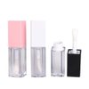 Kopida 3PCS Lip Gloss Containers with Brush, 5ml Empty Lip Gloss Tubes Stoppers Clear Lip Gloss Bottles Refillable Lip Glaze Bottles for DIY Lipgloss