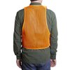 Allen Company Adult Blaze Orange Mesh Hunting Vest with a Front-Tie Closure - High-Visibility Saftey Gear for Men and Women - Fits over Clothes and Jacket - One size
