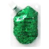 Body Glitter Gel 16 Color Sequins Glitter Gel Easy to Apply&Clean, Festival Glitter Christmas Makeup for Women Long Lasting Sparkling Suitable for Body, Face, Hair, Eyes (Christmas Green)