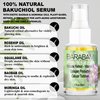 100% Natural Bakuchiol Serum with EXOTIC Baobab & Moringa Oils. Plant-based, Retinol Alternative for Anti-aging Moisturizer. Reduces Fine Lines & Wrinkles. Pregnancy Safe. Safe for Sensitive Skin.