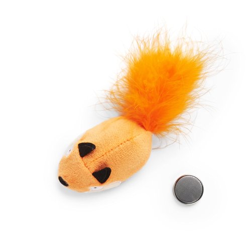 Leaps & Bounds Motorized Squirrel Cat Toy Small