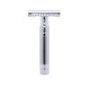 Edwin Jagger DES89LBLAMZ Classic Long Handled Double Edge Manual Eco-Friendly and Reusable Safety Razor for Men and Women for Shaving cream or Soap Fits All DE Razor Blades (Lined)