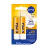 NIVEA Sun Caring Lip Balm Sticks with SPF 30, Duo Pack (2 x 4.8 g)(Imported from Canada)