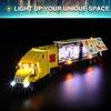 Mililier LED Light Kit for Lego 60440 Yellow Delivery Truck Set, Compatible with Lego 60440 Building Blocks Model(Not Include Blocks Set)