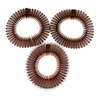 Brown Silver headband Set of 3 Flex spider hair comb teeth accordion style stretch hair band accessory zig zag headband…