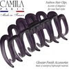 Camila Paris CP3563 French Small Hair Clips for Women Thick Hair for Long Curly Wavy Hair, Girls Hair Claw Clip, Durable Styling Big Claw Clip for Thick Hair, Strong Hold No Slip Grip, Made in France