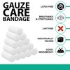 D&H Medical Pack of 24 Gauze Bandage Roll 2 Inches x 4.1 Yards with Tape - Medical Gauze Wrap for Wounds Care - Easy to Use Cotton Sterile Gauze Rolls for Hand Wrap Dressing Ankles & Knees