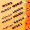 Thanksgiving Party Table Favors, 10 Pack Thanksgiving Crackers No-Snap with Party Hats, Jokes & Mystery Gift for Kids Family, Party Games for Thanksgiving Holiday Dinner Traditions Fall Holiday