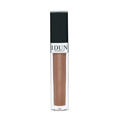 IDUN Minerals Lip Gloss - Soft, Creamy Formula for Velvet Soft, Shiny Pout - Intense Vitamin E Hydration for Dry, Chapped Lips - Non-Sticky, Long Lasting Pigment - 018 Ronja - 0.27 oz