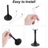 HMIEPRS 10 Pcs Doll Stand Adjustable Doll Display Stand, Action Figure Stand Holder 1/6 Scale Doll Support Stand for 8" to 12" Doll Accessories (Black)