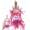 2421 Easter Bunny Natural Foraging Chew Shred Foot Talon Bird Toys