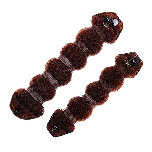UUYYEO 3 Pcs Bun Makers for Hair Magic Hair Bun Maker Hair Donut Hair Twister Tool Hair Styling Accessories for Women Girls Brown