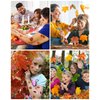 216 Pieces Cute Fall Leaf Temporary Tattoos Stickers,20 Sheets Fall Autumn Maple Leaves Themed Tattoos Stickers Party Decoration Supplies Party favors for Kids Adults