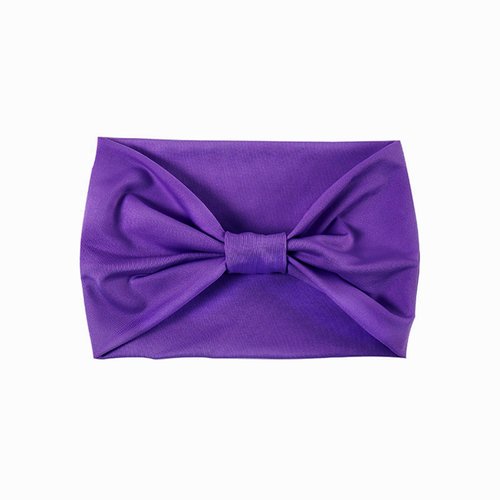 SEVENHEAD Headbands for Women, Purple Non Slip Hair Wrap Yoga Elastic Hair Bands Workout Running Sport Wide-Side Sweat-Absorbing and Anti-Perspiration for Girls