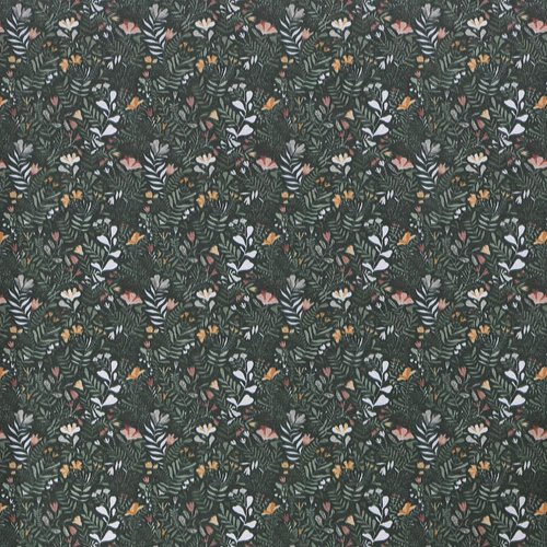 iLAND Originality Dollhouse Wallpaper 39 * 17 inch, Dollhouse Accessories on 1:12 Scale or 1:6 Scale (Flower Path)